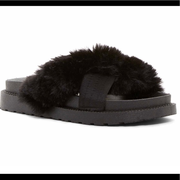 sam edelman fur sandals